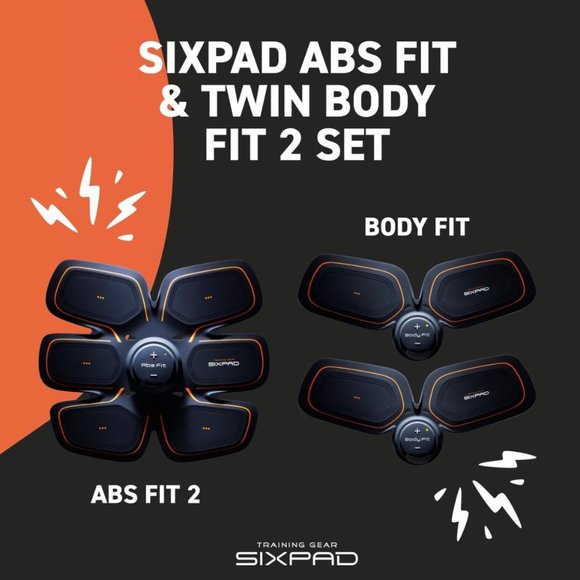 Sixpad Abs Fit & Duo Body Fit Gears Complete System Muscle